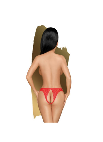 Culotte ouverte rouge Naughty valentine - PH0121RED